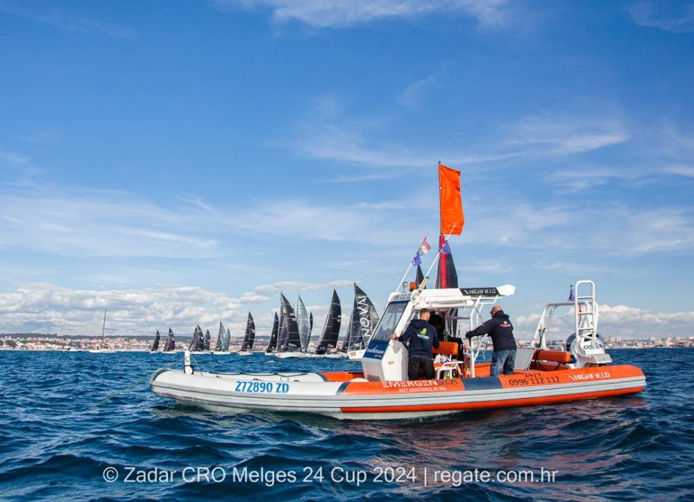 Jedriličarska Super Nedjelja: Zadar CRO Melges 24 Cup